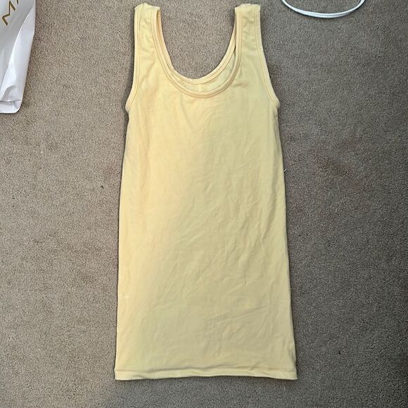 Morgan Stewart Sport Yellow tank XS/S - Picture 1 of 2